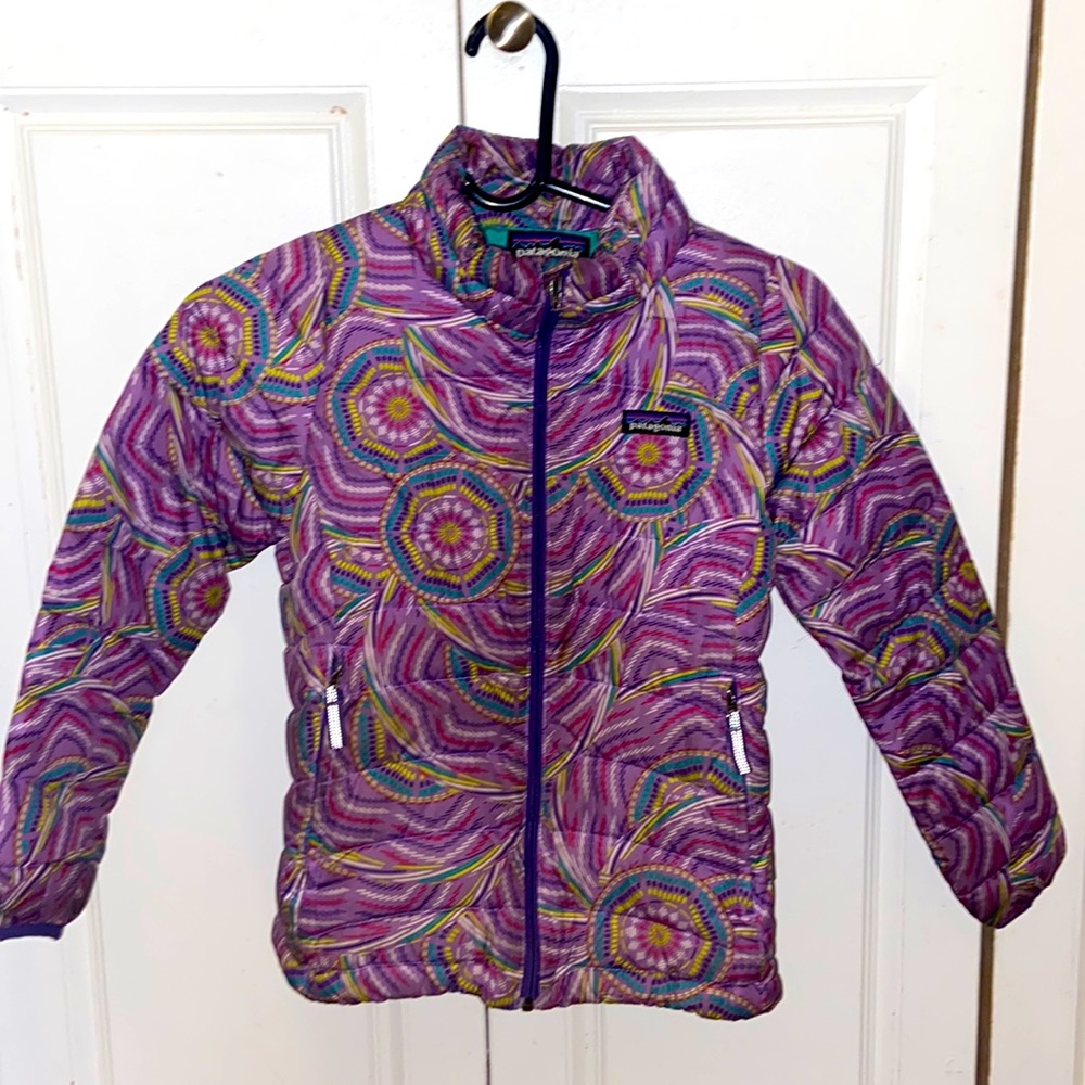 Girls Patagonia down jacket